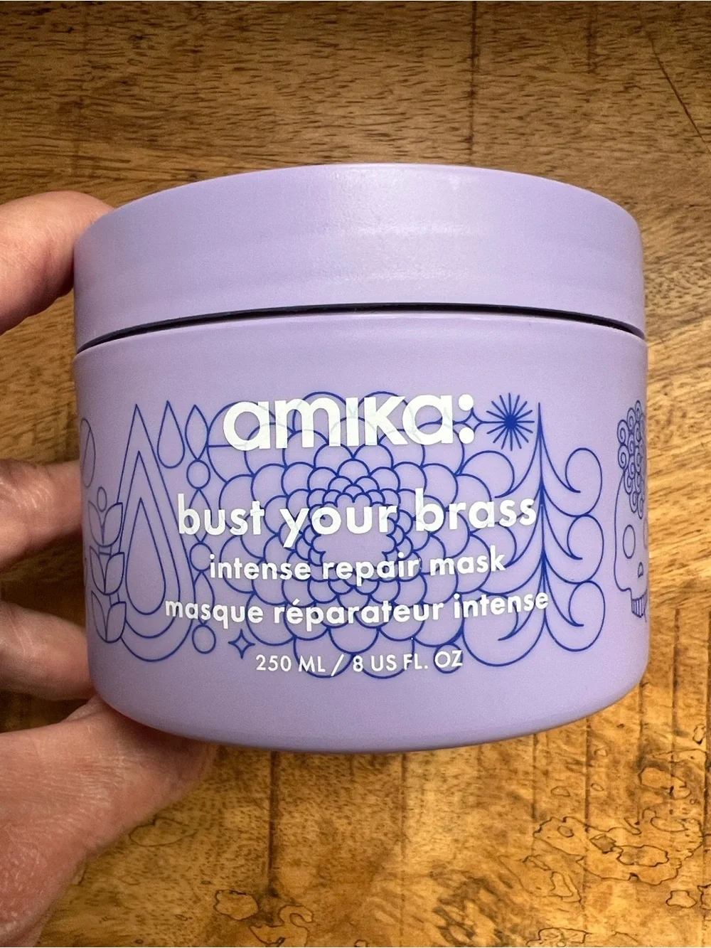 amika Lavender Intense Repair Hair Mask
